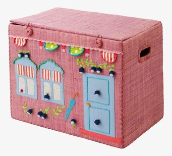 Förvaringskorg Lavender House Design S från Rice, lavendel