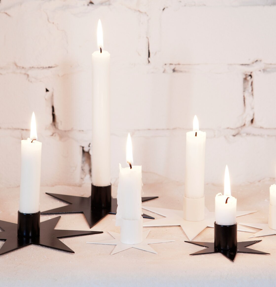 Stjärna Koppar 17 cm från Ernst i rustik, harmonisk miljö