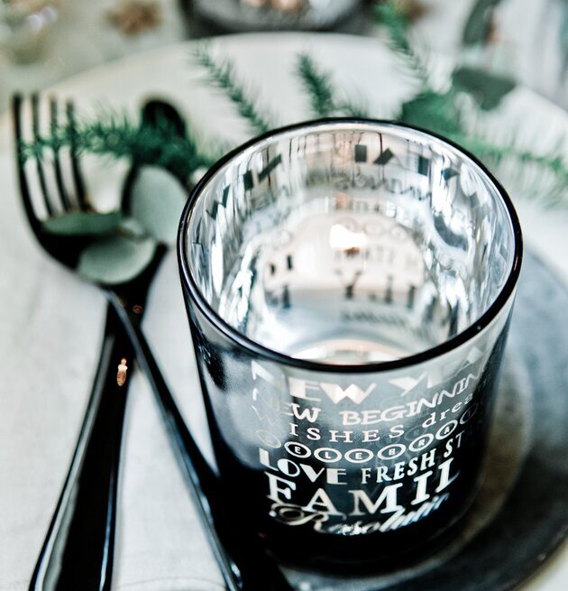 New Year - Majas Cottage ljuslykta från Majas Cottage