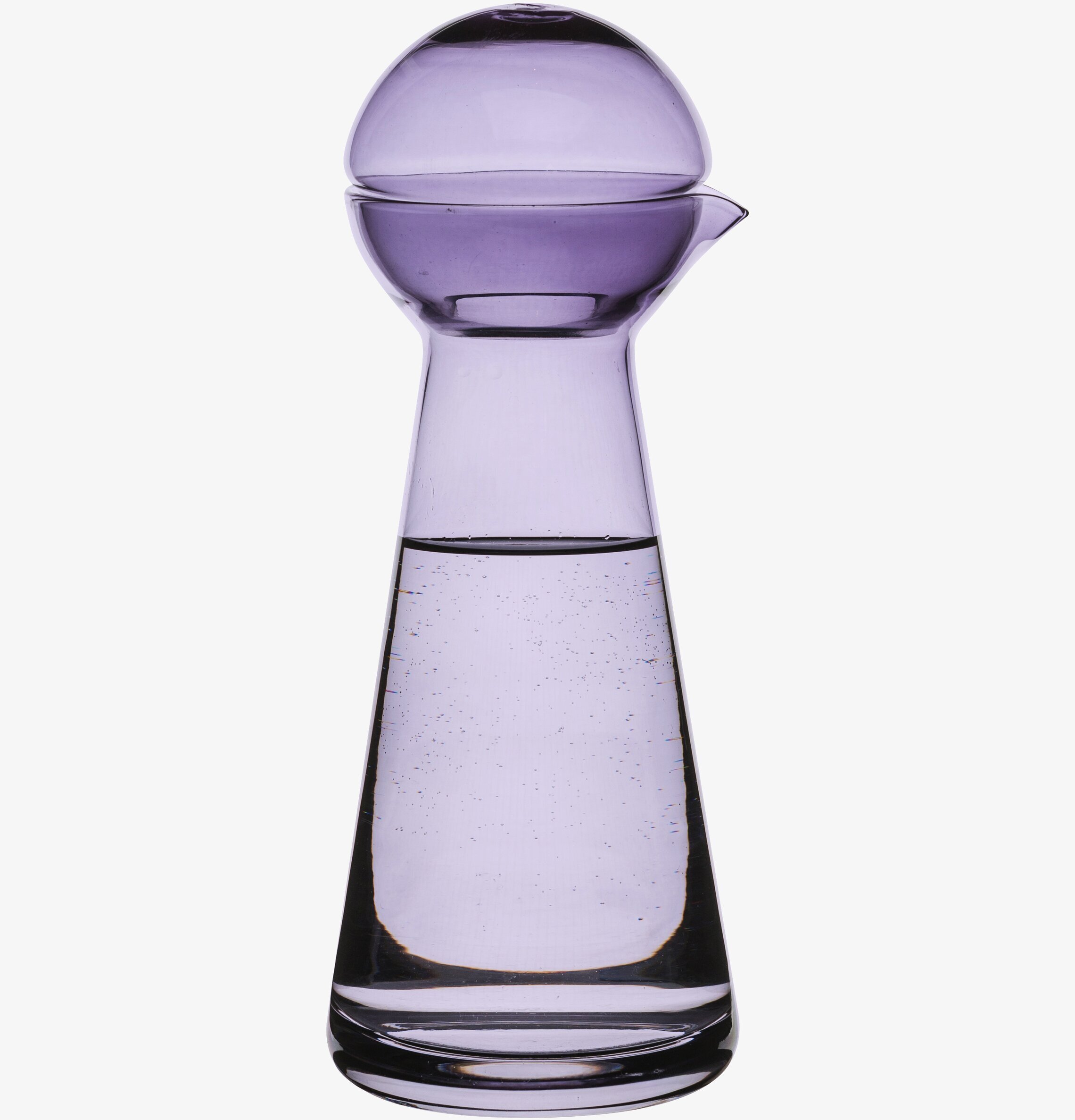 Karaff Birdie Lila från Sagaform med unik lila nyans