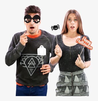 Photo Booth Halloween från Propaganda med festliga rekvisita