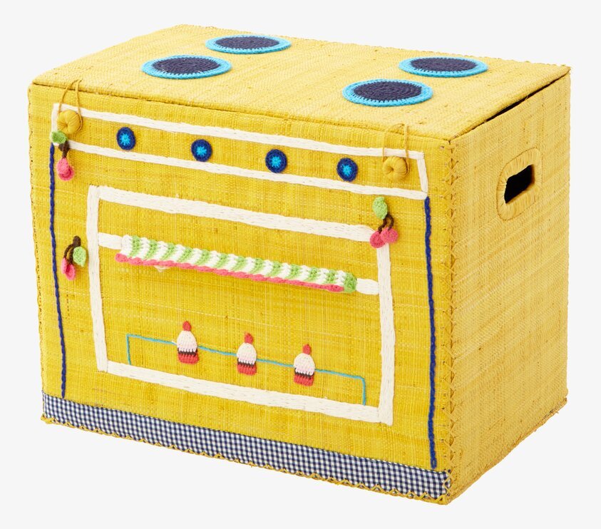 Förvaringskorg Kitchen S från Rice i form av en köksspis