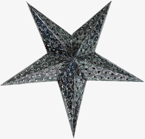 Julstjärna Svart/Guld från Interstil med elegant design