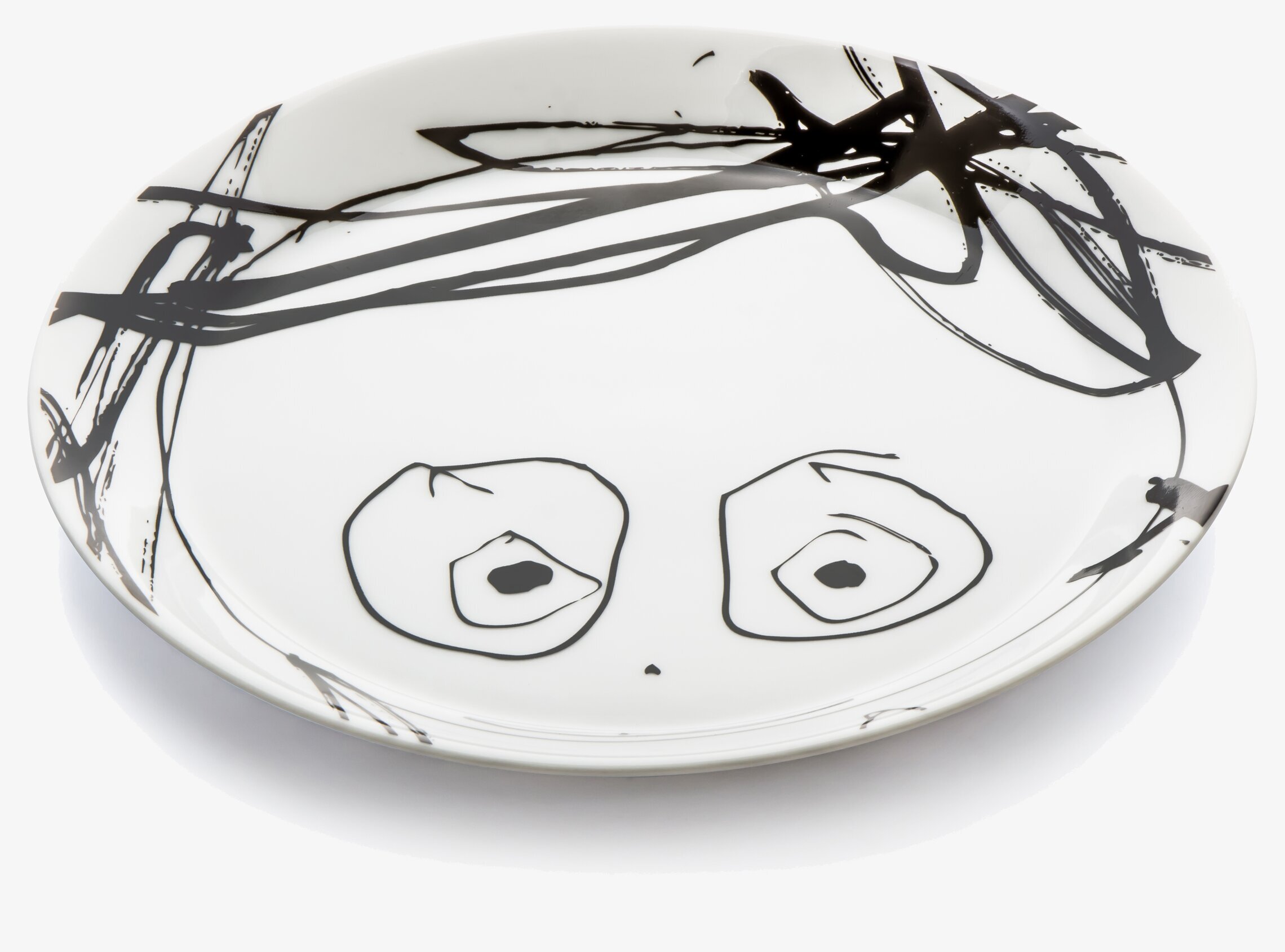 Tallrik 2-Pack Great Guys från Poul Pava med konstnärlig design