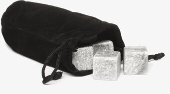 Drinkstenar 9-Pack från Sagaform med påse på vit bakgrund