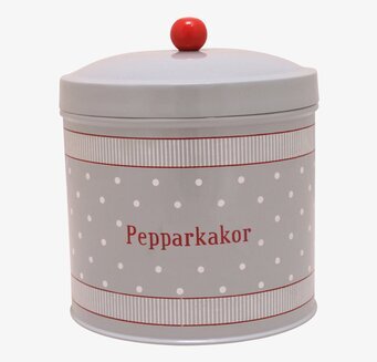Pepparkakor Jana från Strömshaga, stilren förvaringsburk
