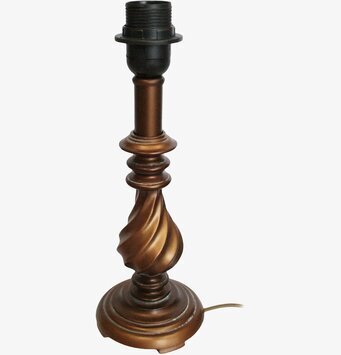 Lampfot koppar 30 cm hög från Kehikkotuote Finland