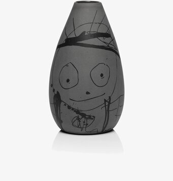 Great Guys - Vas 13,5 cm från Poul Pava med handritat ansikte