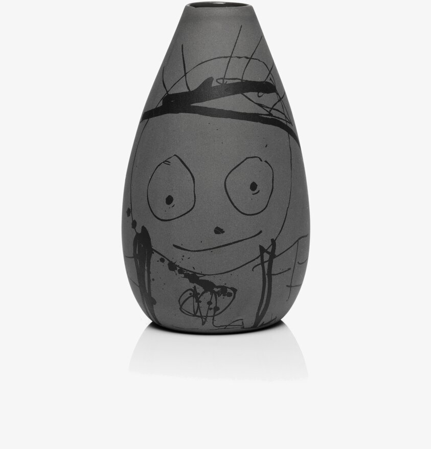 Great Guys - Vas 13,5 cm från Poul Pava med handritat ansikte