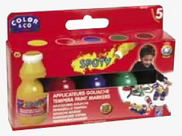 Gouchemarker - 5 X 70 ml från Color & Co, målarset för barn