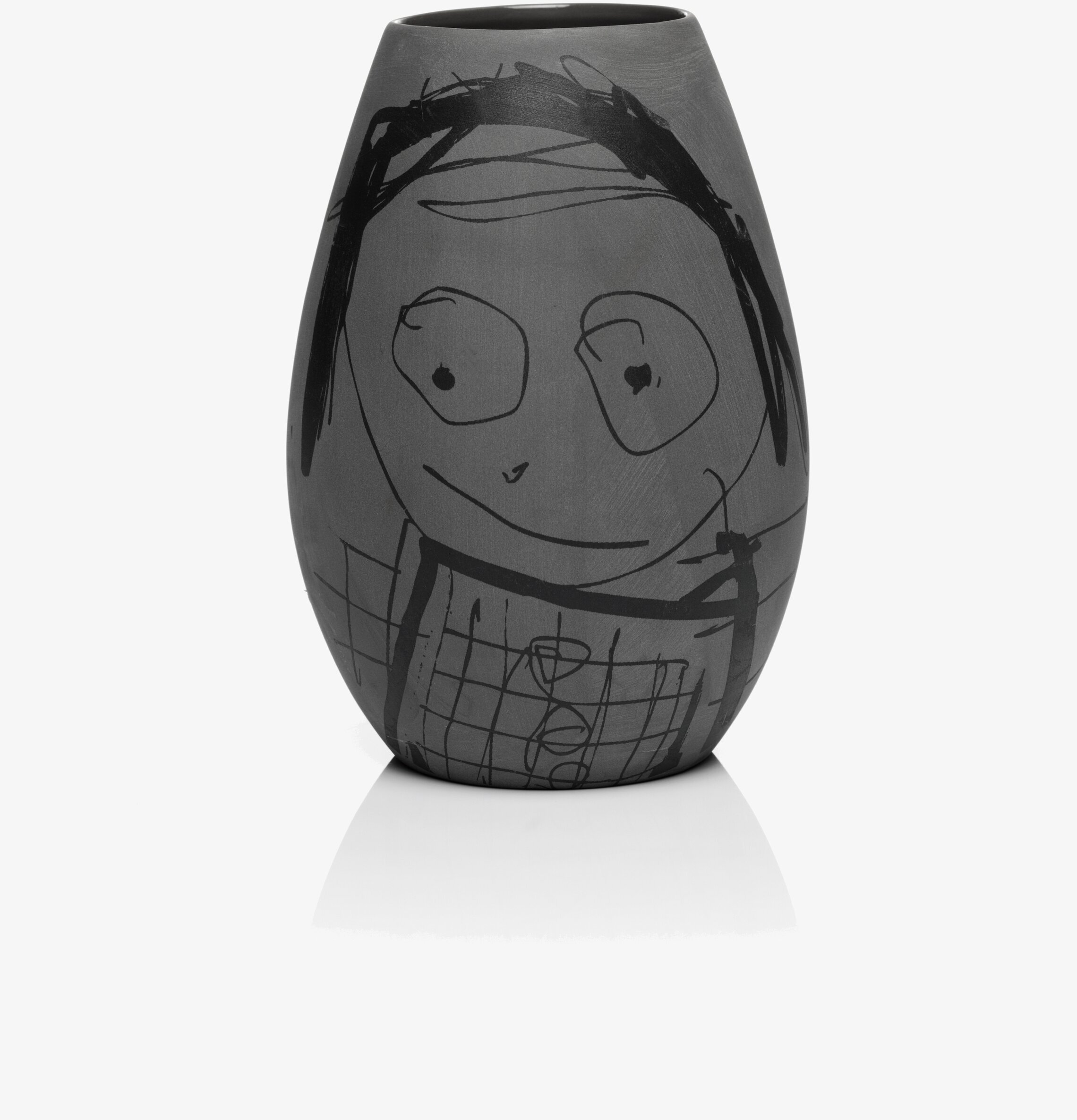 Great Guys - Vas 18,5 cm från Poul Pava på vit yta