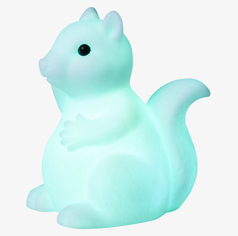 Nattlampa Squirrel LED från Rice i form av en söt ekorre