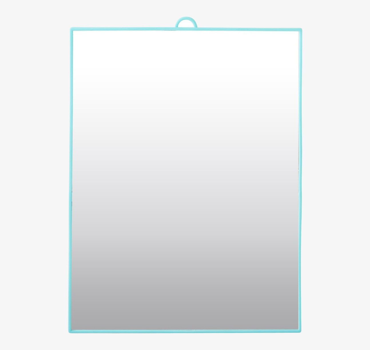 Spegel Large Mint från Rice med mintgrön ram och stor yta