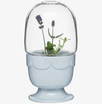 Green Drivhus På Fot Lavendel från Sagaform inomhusodling