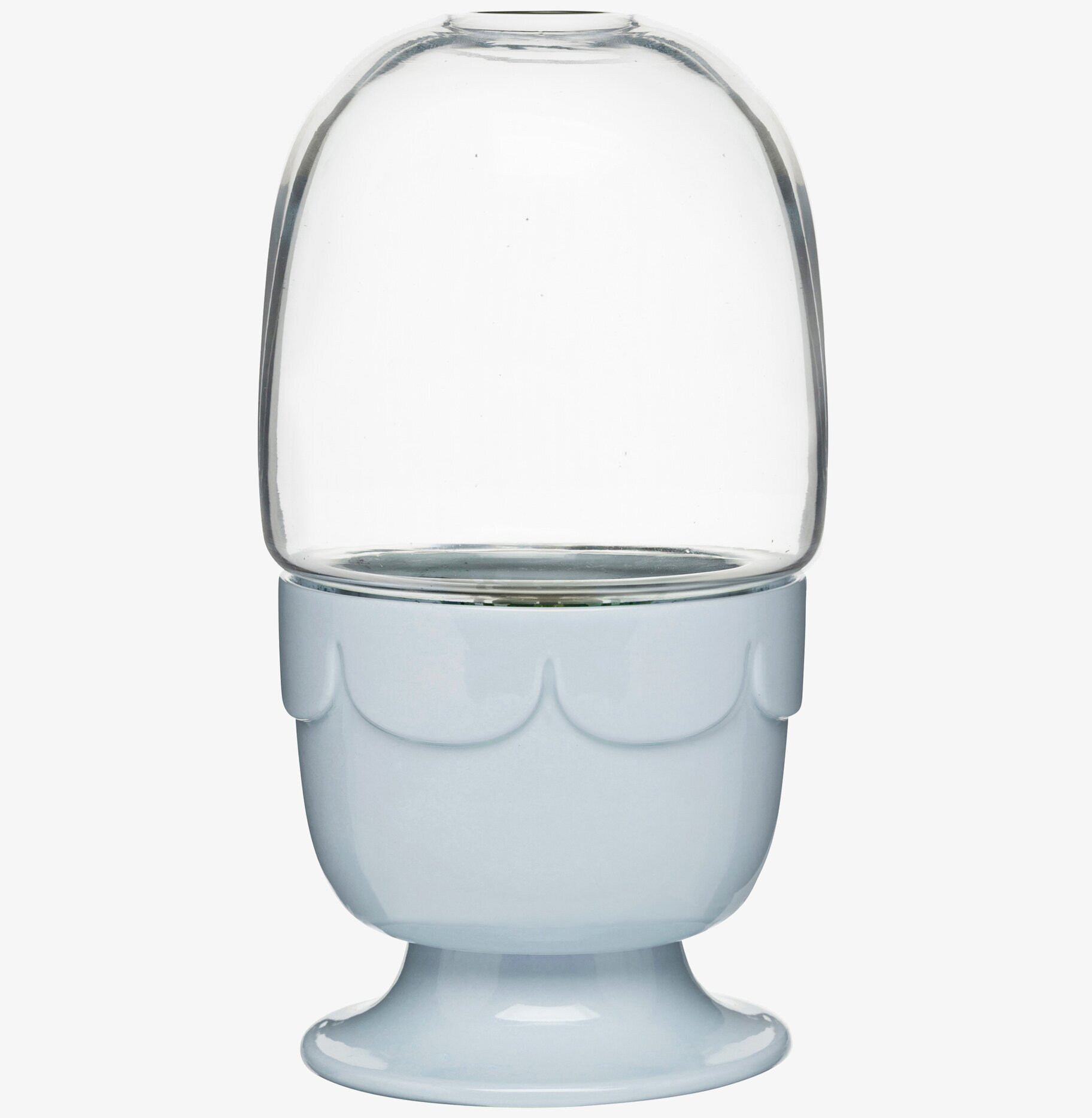 Green Drivhus På Fot Lavendel från Sagaform med glaskupol