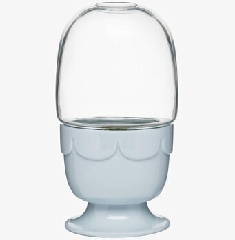 Green Drivhus På Fot Lavendel från Sagaform med glaskupol