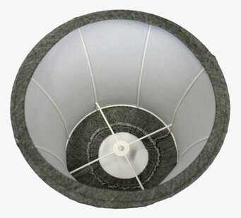 Bordslampskärm Alisa 30 från Alina design4hem i grå textur