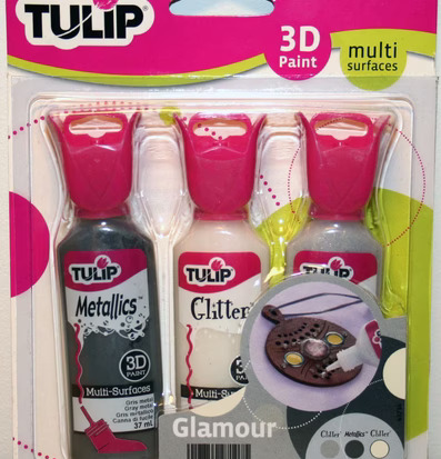 Tulip set 3D Glamour 3x37ml från Tulip i klar plastförpackning