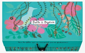 Låda Smycken från Derriére la porte med färgglad design