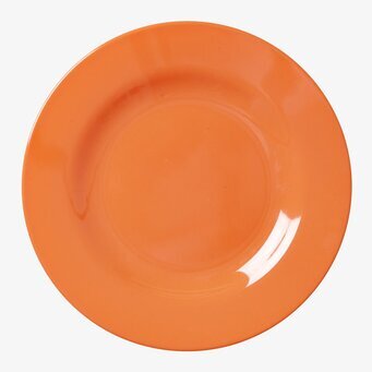 Tallrikar 6-Pack - Go For The Fun från Rice i orange färg