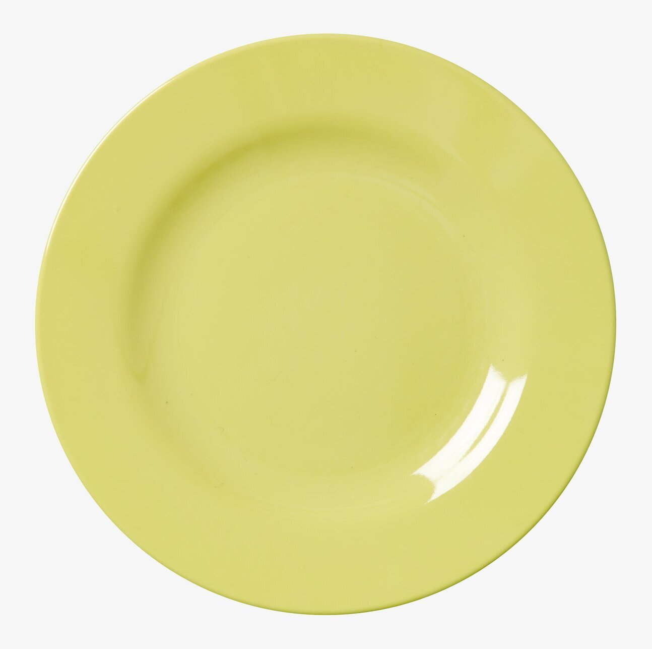 Tallrikar 6-Pack - Go For The Fun från Rice i ljusgult