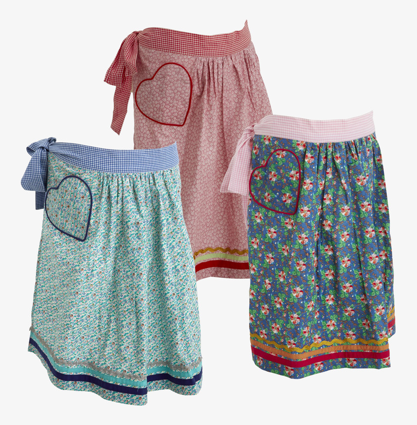 Förkläde Retro Style från Rice i tre färgglada varianter