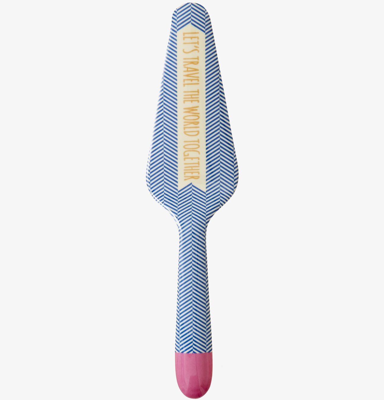 Tårtspade - Go For The Fun från Rice med blåvita ränder