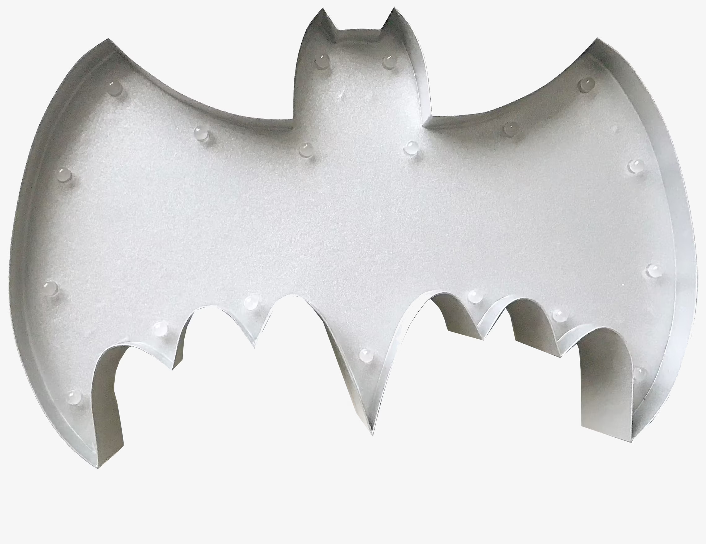 Bat LED-Lampa Grå från Familyroom med fladdermusdesign