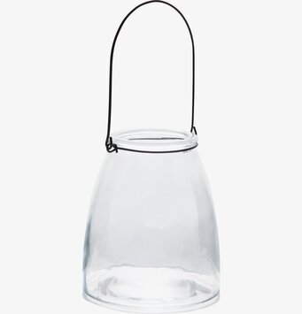 Glaslykta Med Handtag Ernst från Ernst i klar design