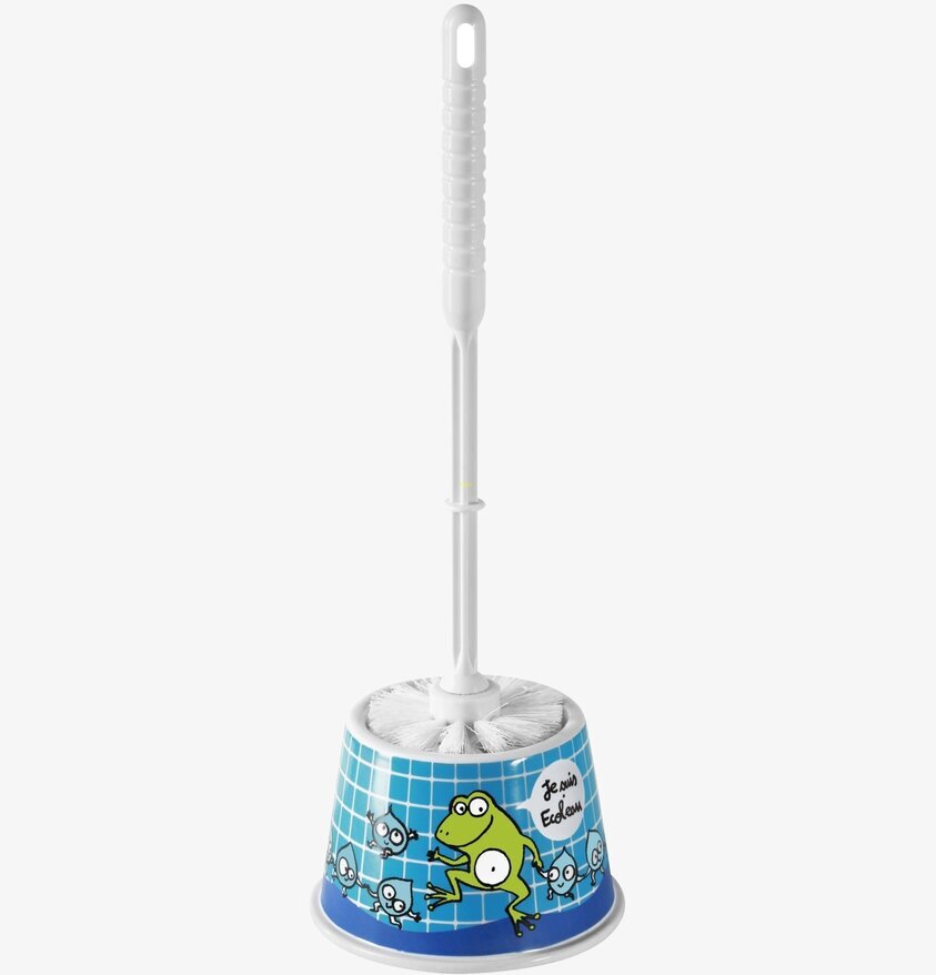 Toalettborste Groda från Derriére la porte med groddesign