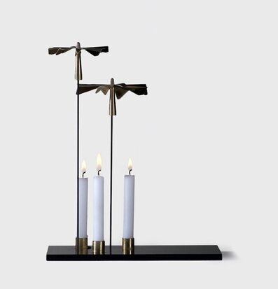 Bild av elegant änglaspel för hemtrevlig atmosfär