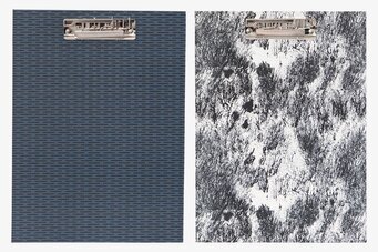 Clipboard A4 från House Doctor i två olika mönster