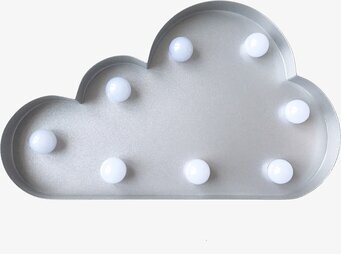 Moln LED-Lampa Grå från Familyroom, dekorativ och modern