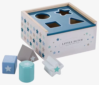 Klossbox - Mixed Stars från Little Dutch, pedagogisk leksak