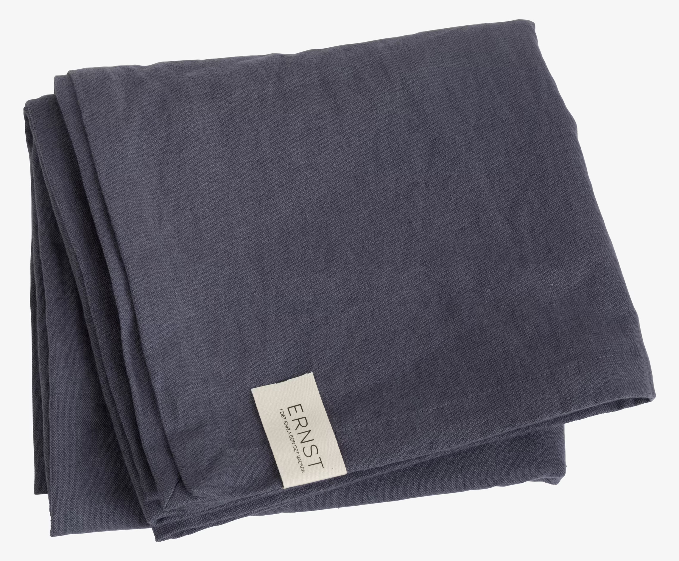 Duk Grå Ernst från varumärket Ernst, vikt på vit bakgrund