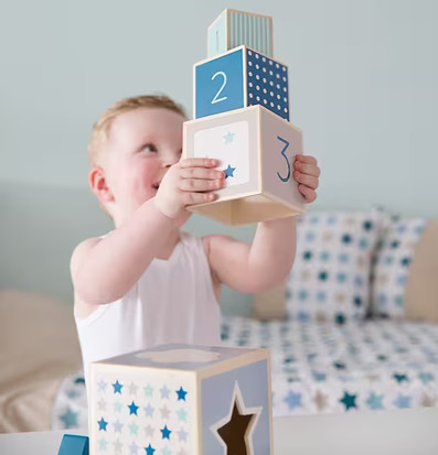 Stapeltorn - Mixed Stars från Little Dutch i barnkammare