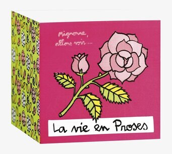 Block Ros anteckningsbok från Derriére la porte med rosor