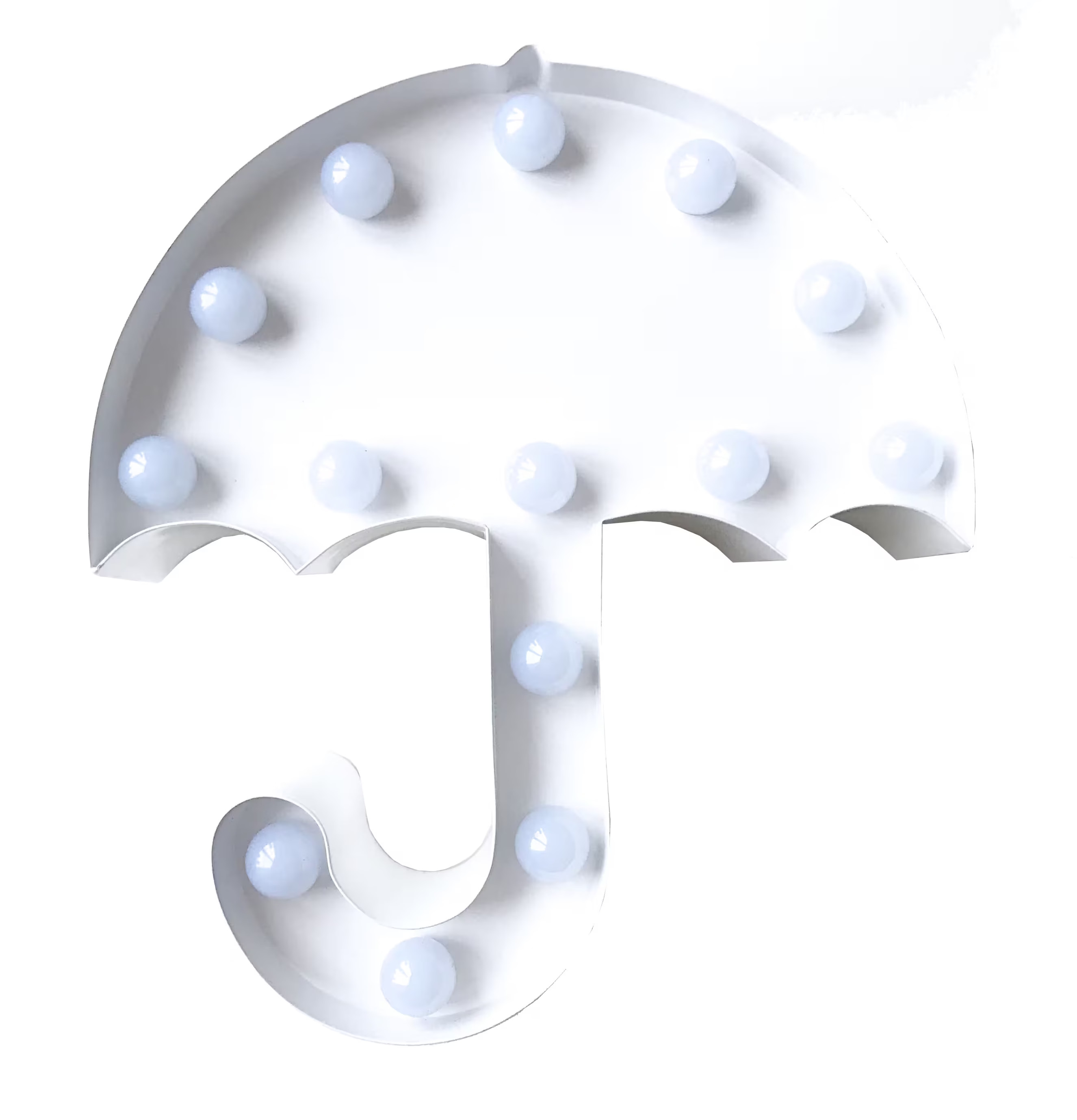 Paraply LED-Lampa Vit från Familyroom med unik design