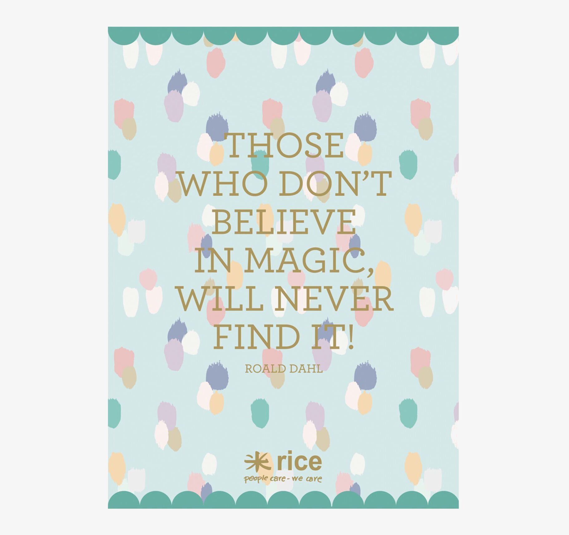 School Agenda 16/17 från Rice med pastellfärgad design