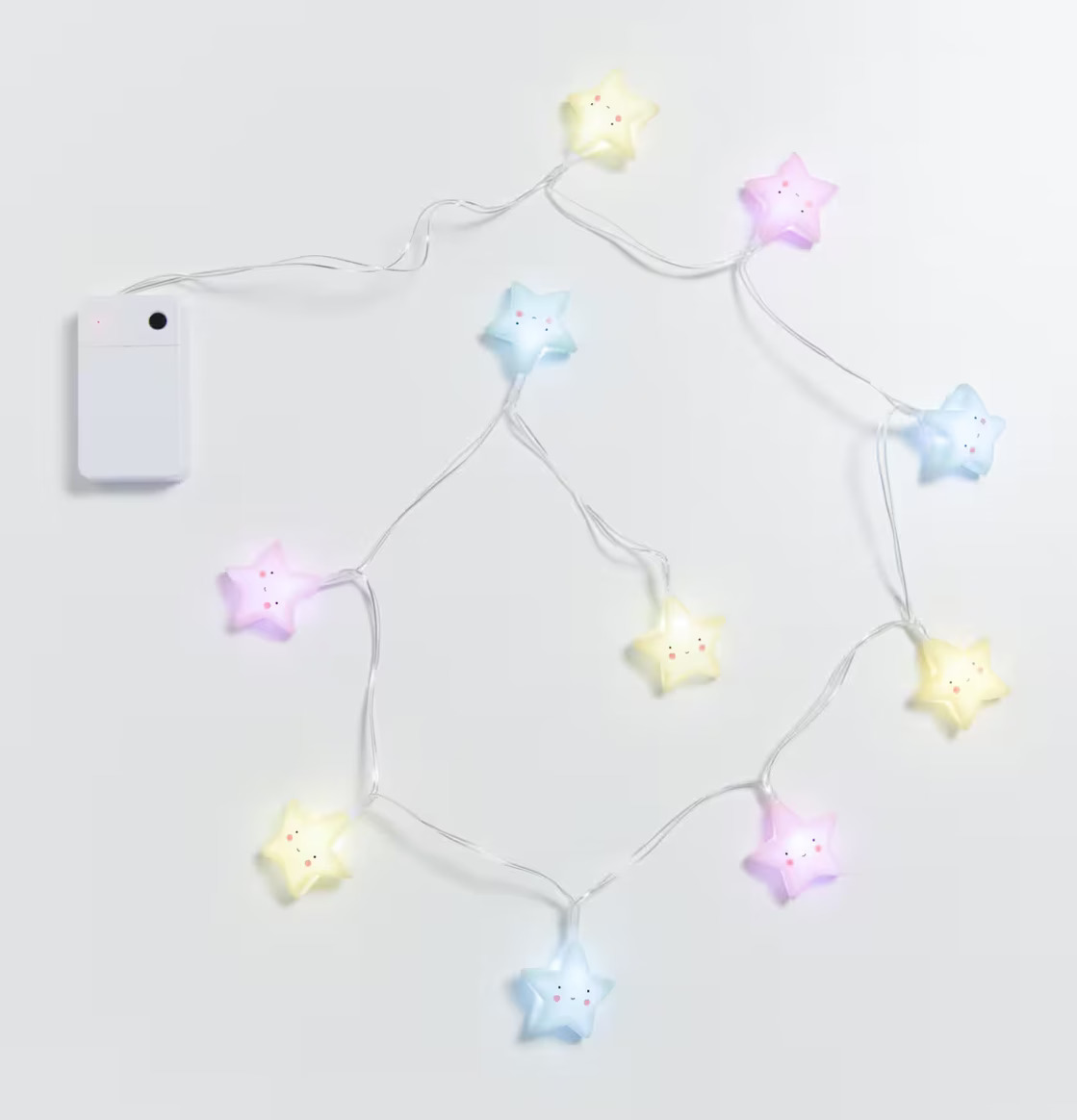 Ljusslinga Pastellstjärnor från A Little Lovely Company