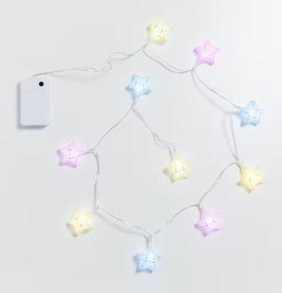 Ljusslinga Pastellstjärnor från A Little Lovely Company