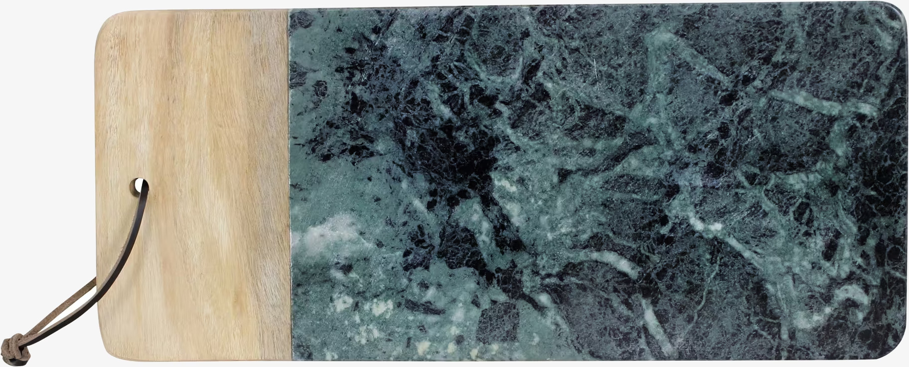 Skärbräda Marmor/Trä Grön från Strömshaga i köksmiljö