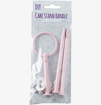 Gör ett eget kakfat - Rosa från Rice, DIY-kit med rosa delar
