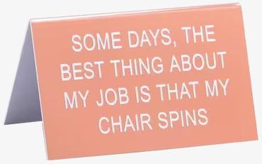 Some Days - Funny Office Sign från Americana Classic Vintage