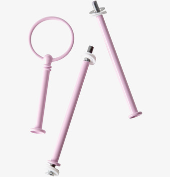 Gör ett eget kakfat - Rosa från Rice, elegant och praktisk