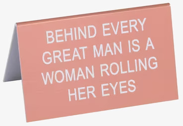 Rolling Her Eyes - Funny Office Sign från Americana Classic Vintage