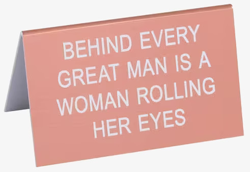 Rolling Her Eyes - Funny Office Sign från Americana Classic Vintage