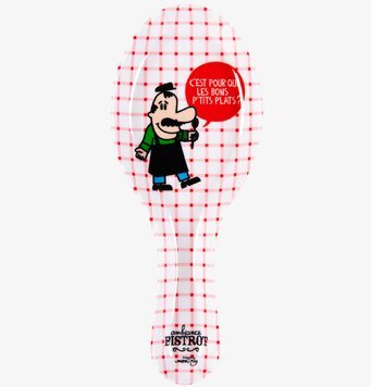 Skedhållare Röd från Derrière la porte med rutmönster