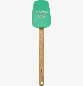 Slickepott Skålad Grön från Rice mot vit bakgrund