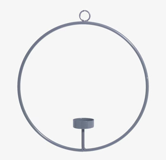 Storefactory Gullabo Mini Häng Mörkgrå ljushållare i metall